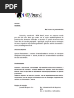 Carta de Presentación