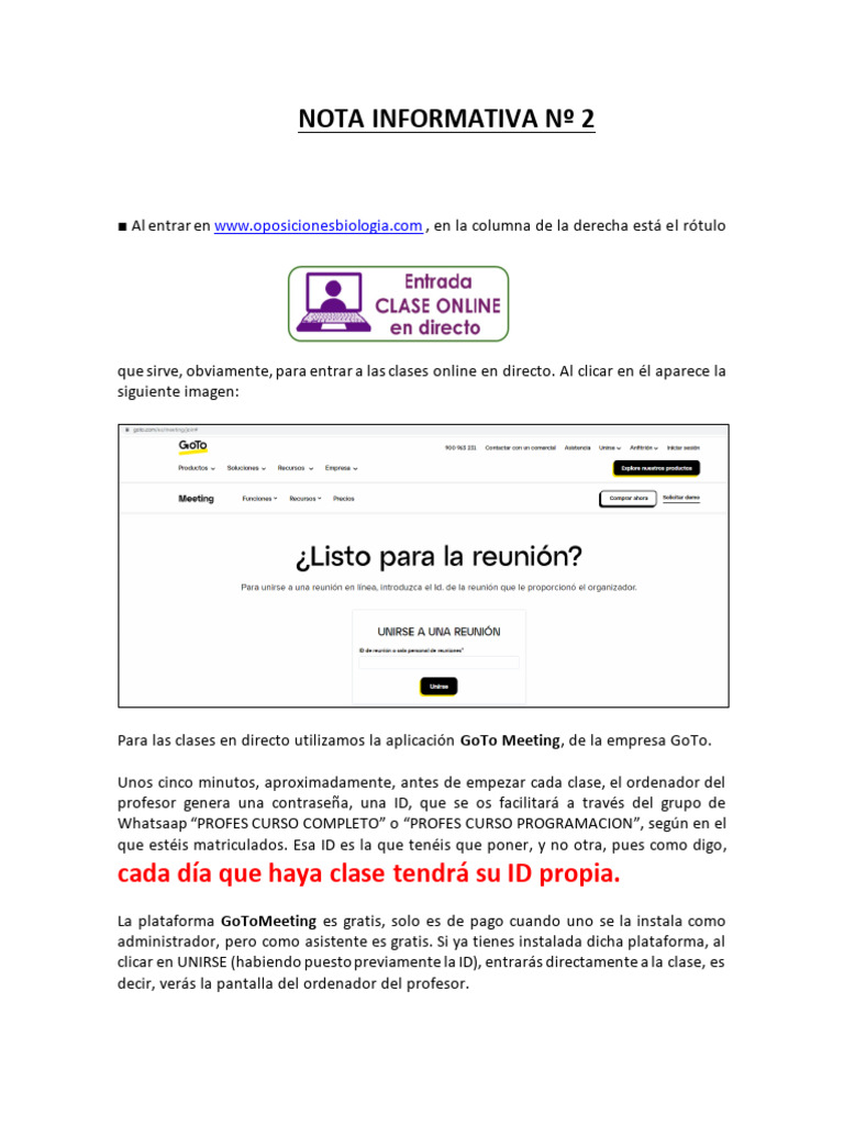 Nota Informativa #2 | PDF