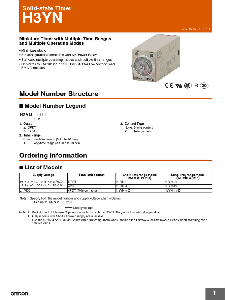 Timer | PDF | Alternating Current | Electrical Connector