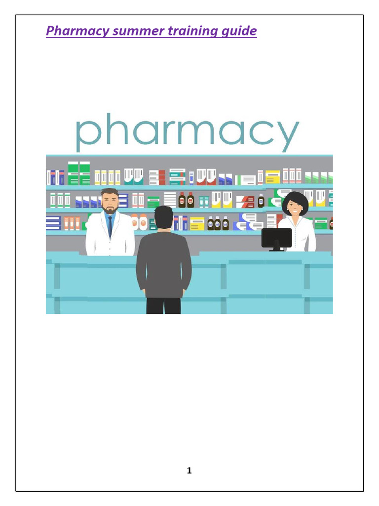 Pharmacy Summer Training Guide 2024-2025 | PDF | Hormone Replacement ...
