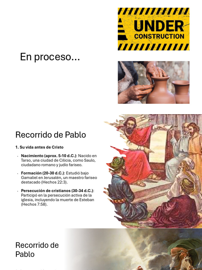 Vida Del Apostol Pablo | PDF | Pablo el apóstol | Apóstoles bíblicos
