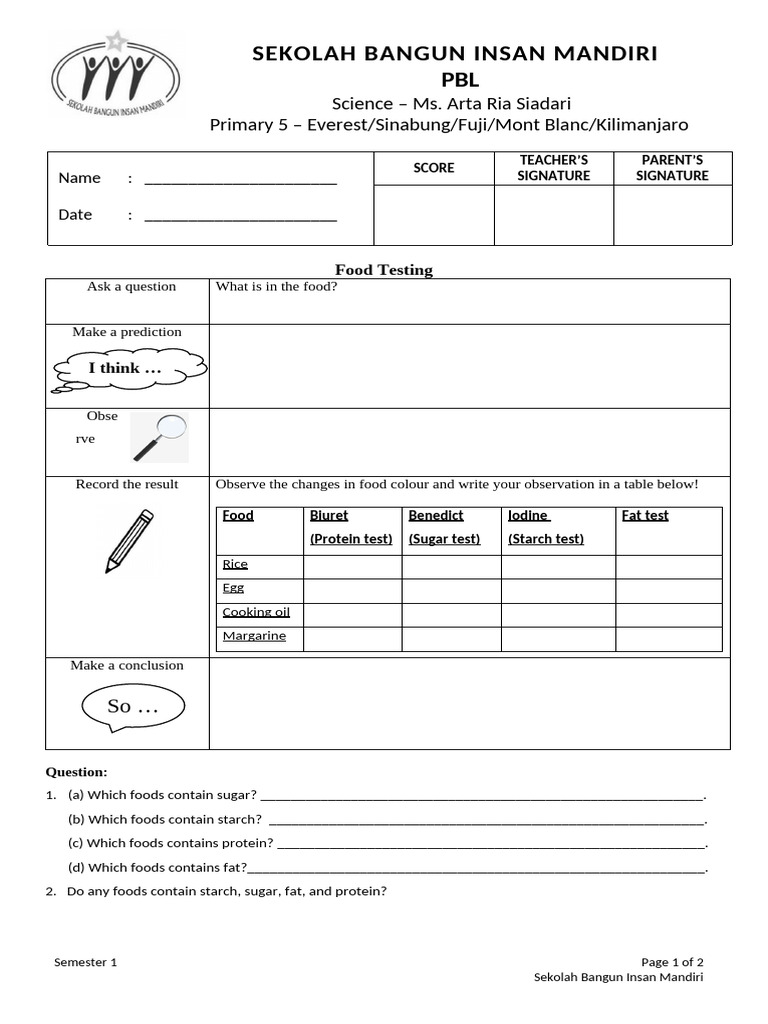 PBL Exercise | PDF