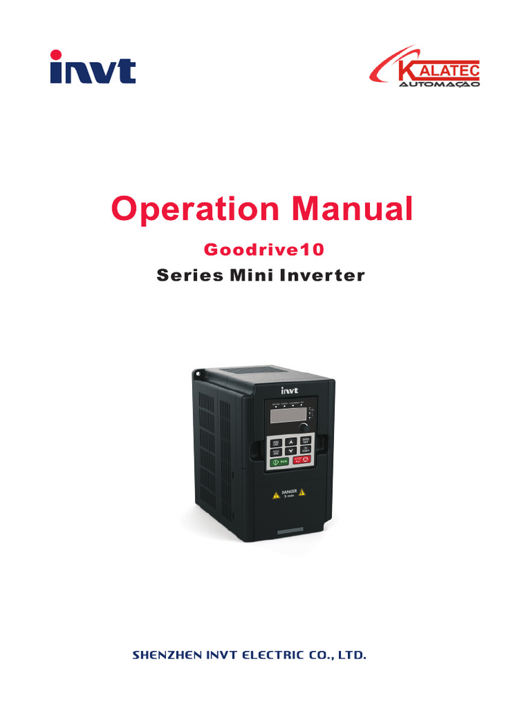 Manual GD10 | PDF | Power Inverter | Power Supply