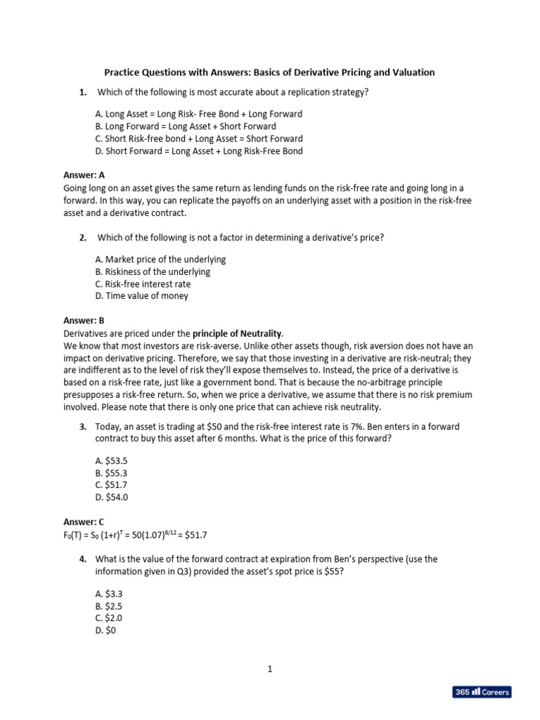 Practice+Questions+with+Answers+-+Derivative+Pricing+and+Valuation ...