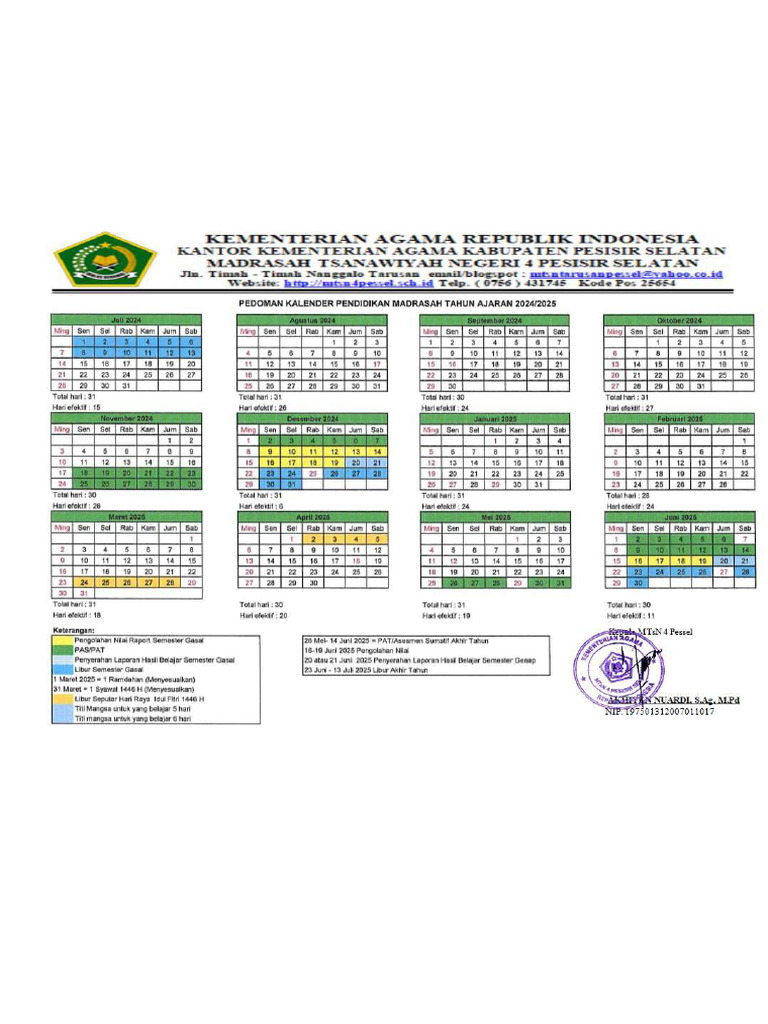 Kalender Akademik | PDF