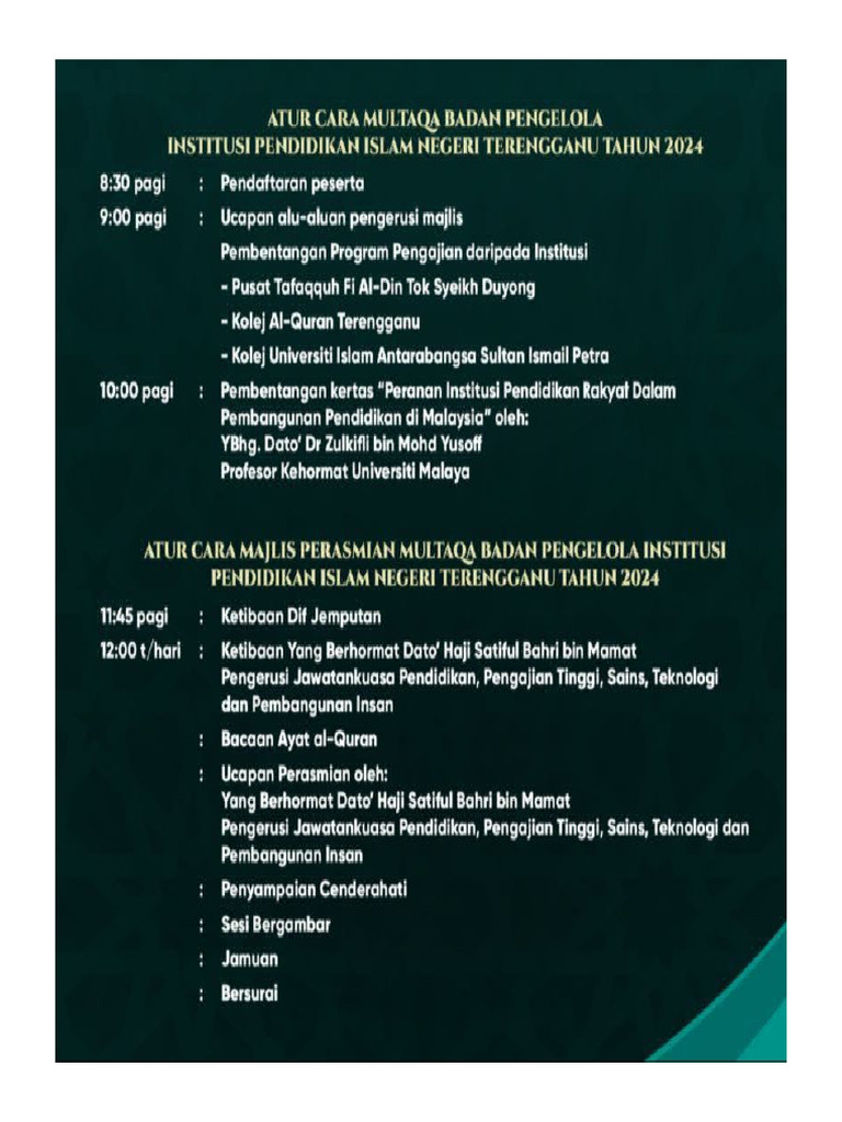 Multaqa | PDF