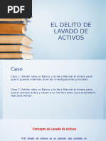 Etapas del Lavado de Activos | PDF | Lavado de dinero | Bancos