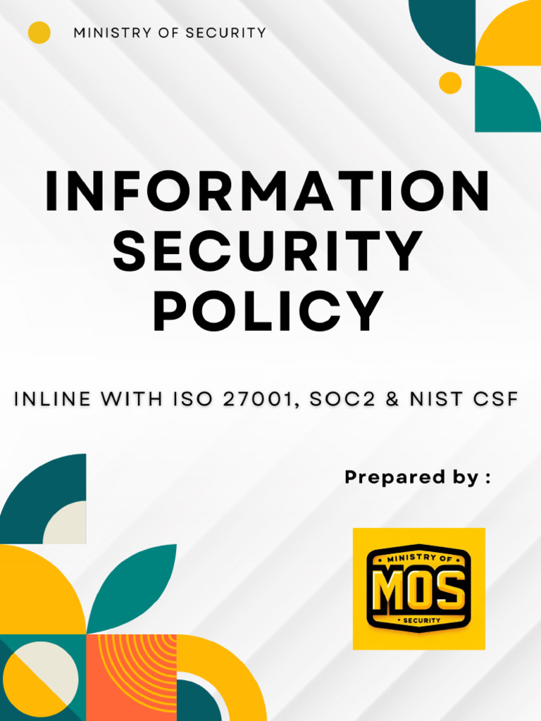 Information Security Policy 1737267132 | PDF | Information Security ...