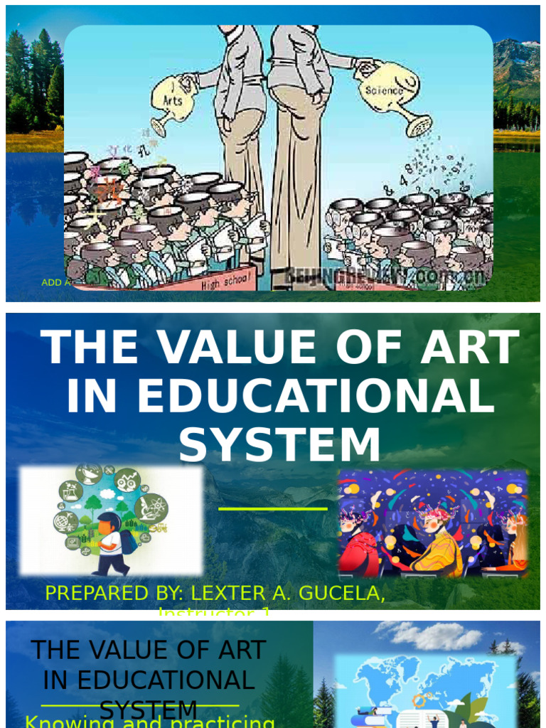 Importance of Art in Education | PDF