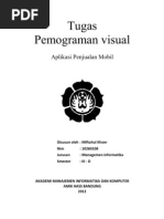 Download makalah aplikasi penjualan mobil by Eigha Purnama Smod SN81776166 doc pdf