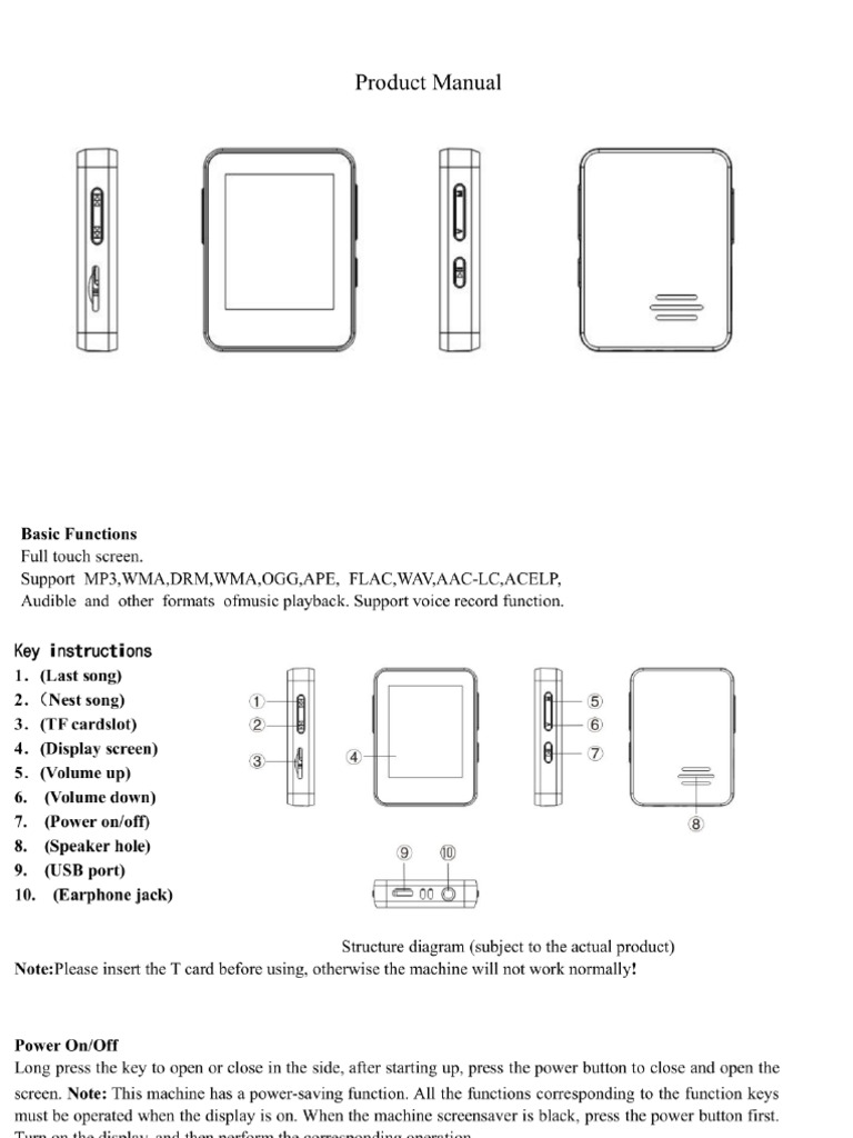 Manual Mp3 | PDF