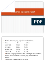 Akuntansi Transaksi Spot