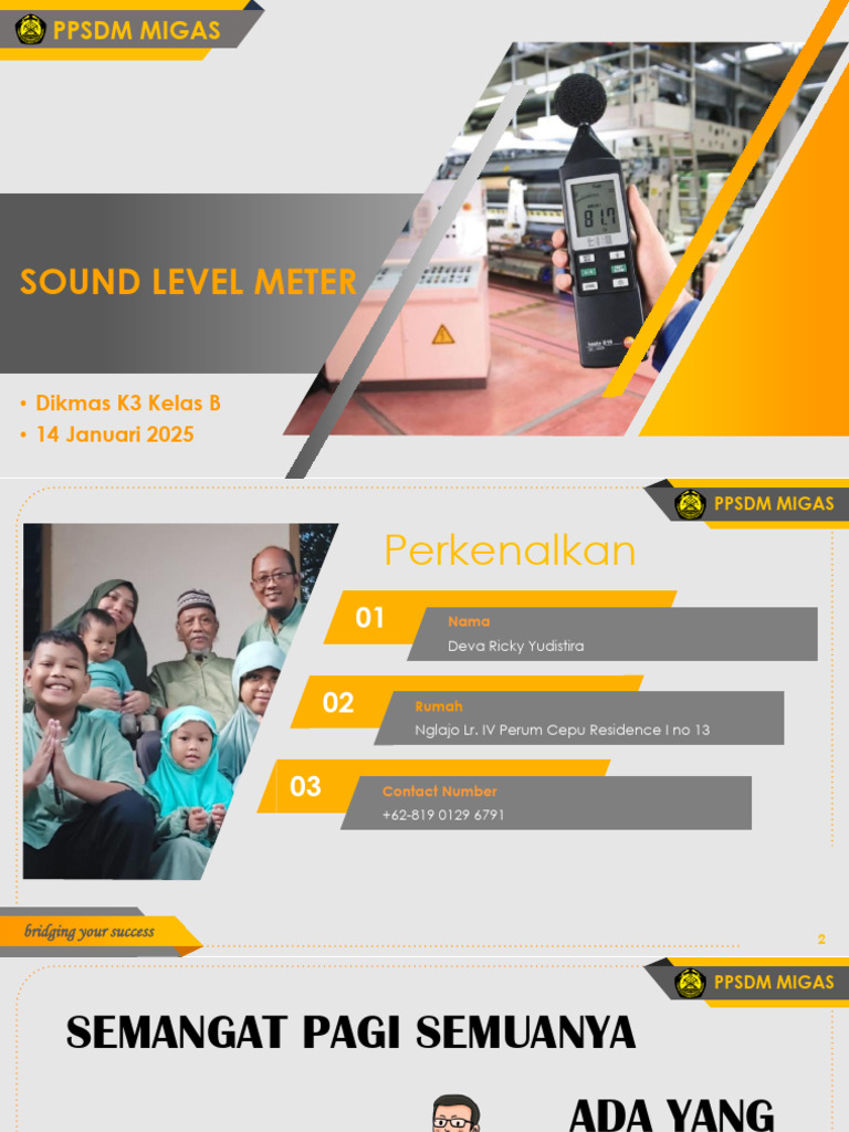 Panduan Penggunaan Sound Level Meter | PDF