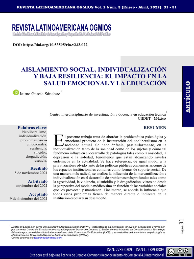 Impacto del Neoliberalismo en Salud Emocional | PDF | Depresión (estado ...