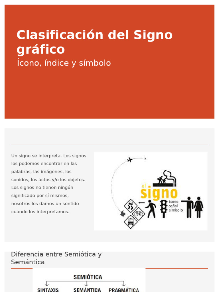 Tipos de Signos: Ícono, Índice y Símbolo | PDF | Los símbolos | Semiótica