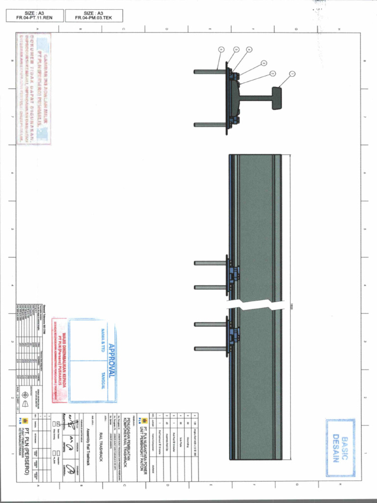 23123323-1001 DWG Rail Trashrack | PDF
