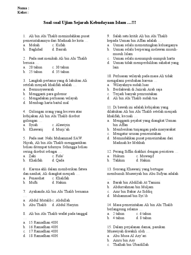 soal essay cause and effect beserta jawabannya