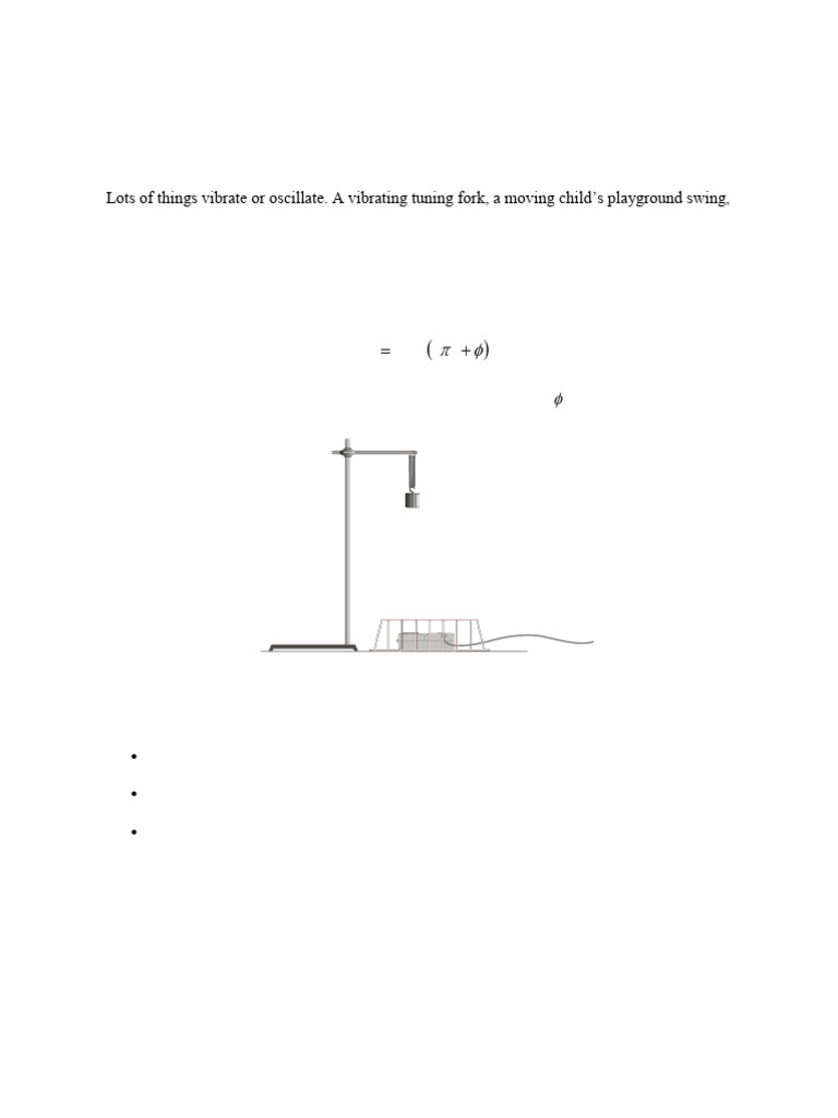 Harmonic+Motion+ +Instructions+%28Fall+21%29 | PDF | Oscillation | Force