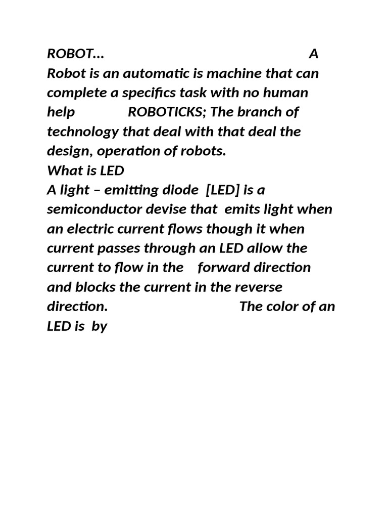 Robot Pdf
