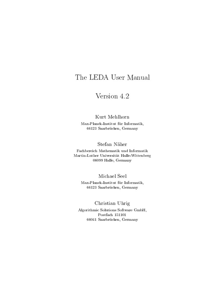 LED A User Manual Version 4.2 | PDF | Parameter (Computer Programming ...