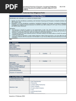 AML/CFT Compliance Declaration Form | PDF | Regulatory Compliance ...