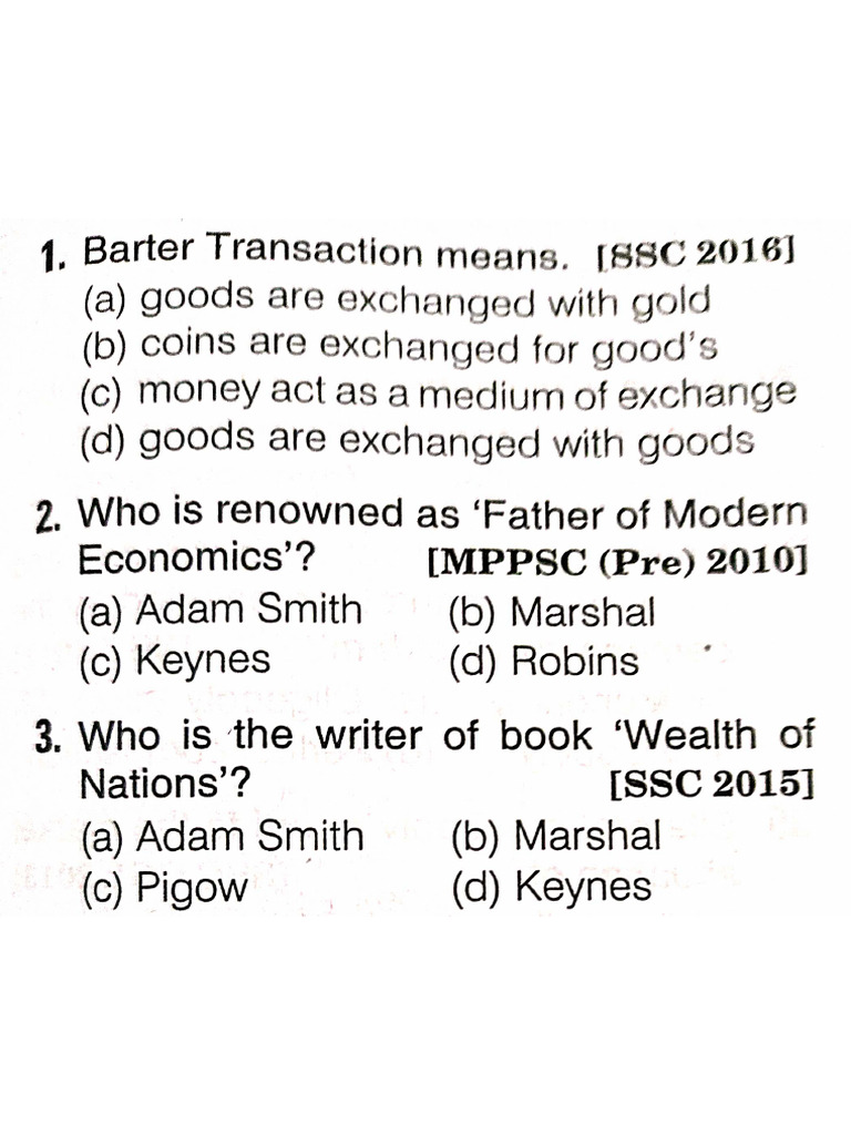 Basic Concepts And Sectors Of Economy Pdf