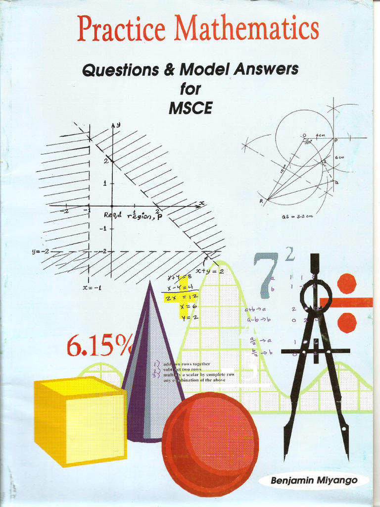 Practice Mathematics Questions & Model Answers For MSCE-1 | PDF
