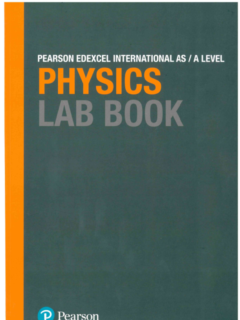 Pearson edexcel international a level physics lab book 1nbsped