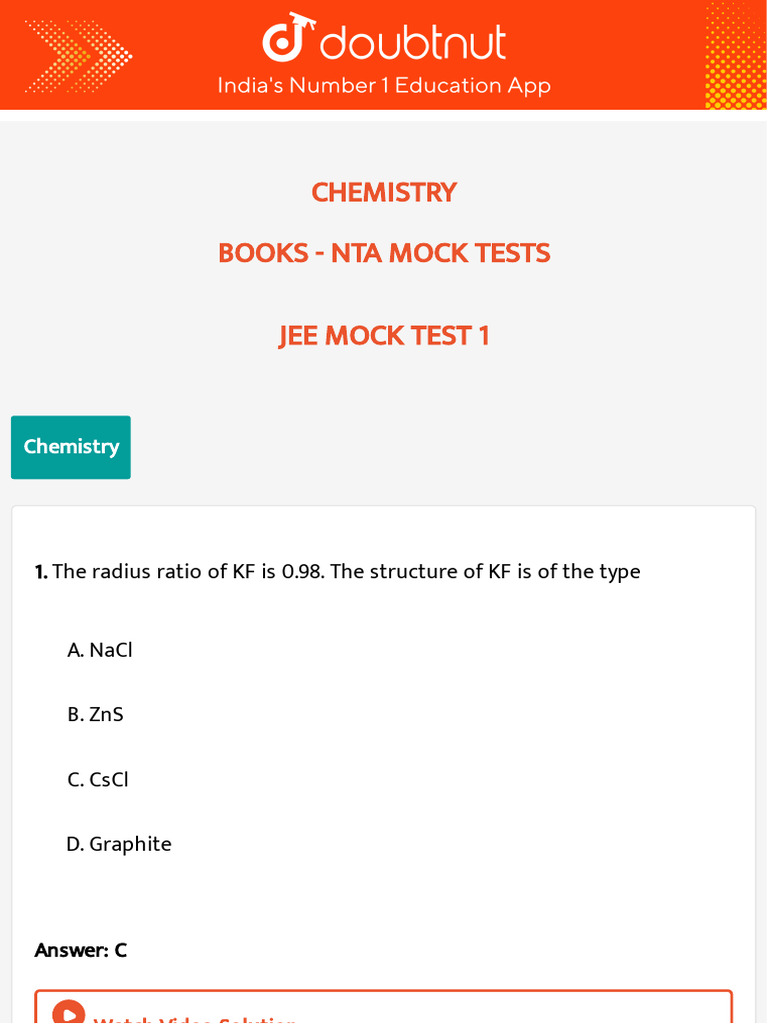 9988 Books Doubtnut Question Bank | PDF | Coordination Complex | Corrosion