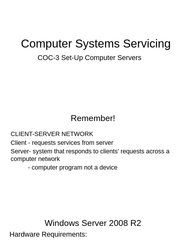 CSS103rdWindows Server 2008 R2 | PDF