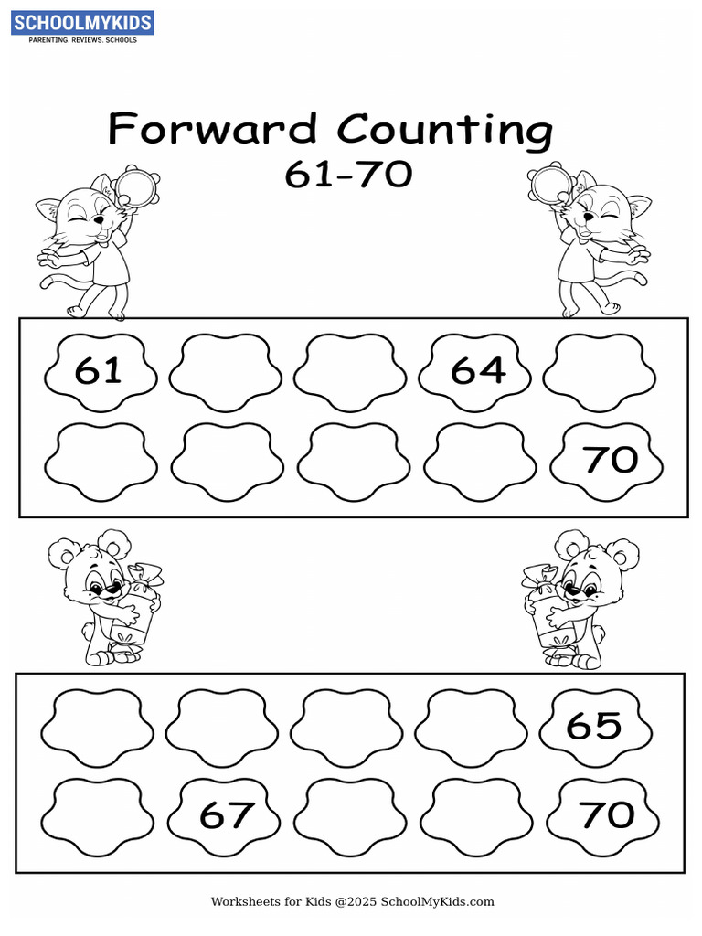 Worksheets for Kids - SchoolMyKids | PDF