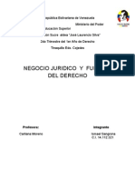 El Negocio Jurídico Fuentes Del Derecho