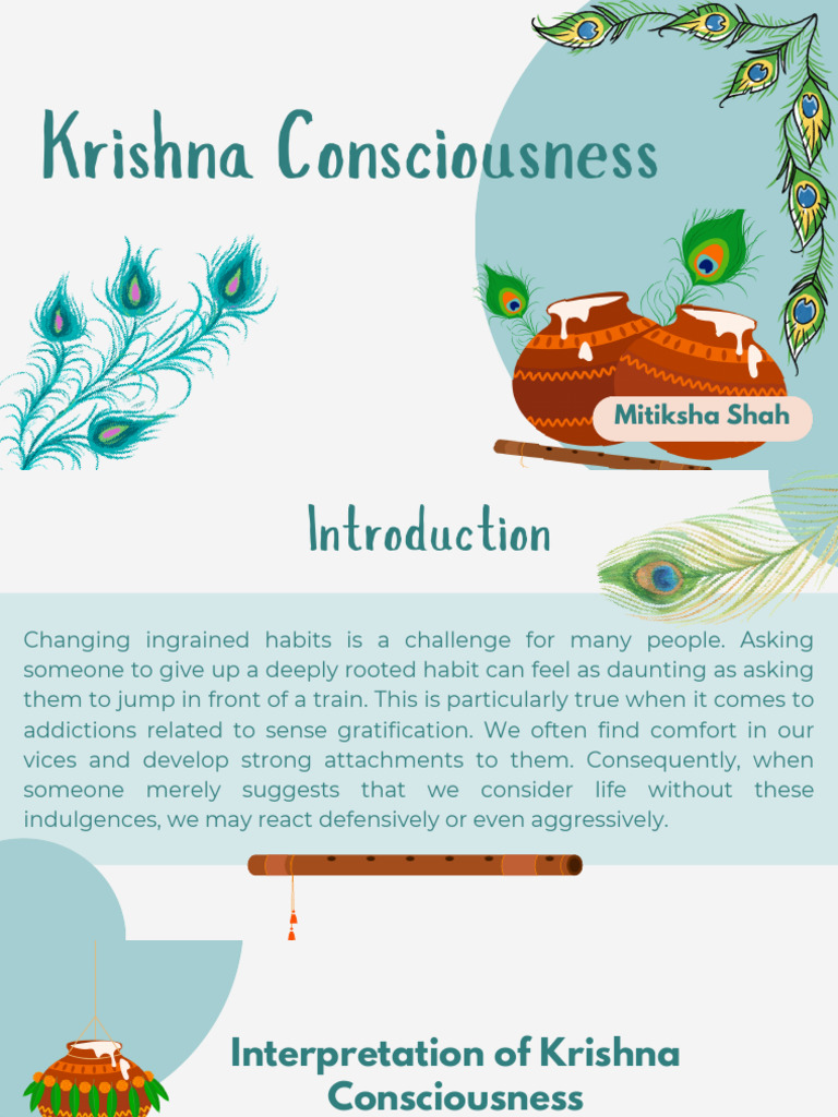Krishna Consciousness | PDF | Spirituality | Krishna