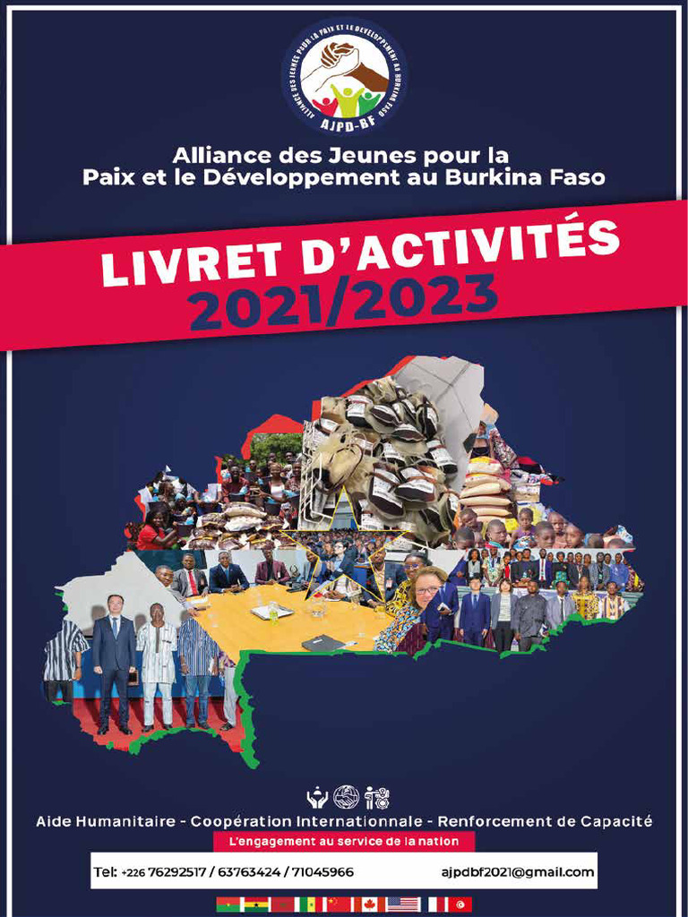 Actions Humanitaires de l'AJPD-BF | PDF | Burkina Faso | Chine