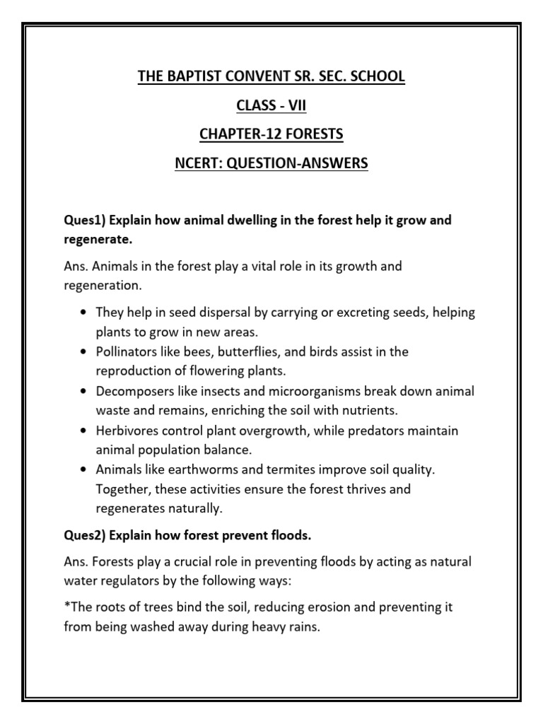Class 7 ch 12 forest ques ans 19012025 123928 pdf soil plants
