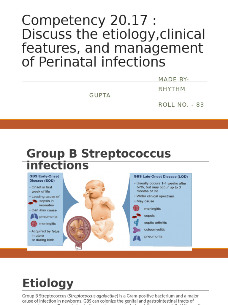 Perinatal Infections: Causes & Management | PDF | Candidiasis | Hepatitis B