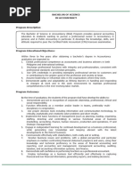 Bachelor of Science in Internal Auditing | PDF | Accounting | Audit