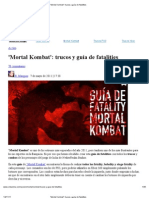 Download Mortal Kombat_ trucos y gua de fatalities by osvaldo-castaneda-hernandez-8213 SN81784622 doc pdf