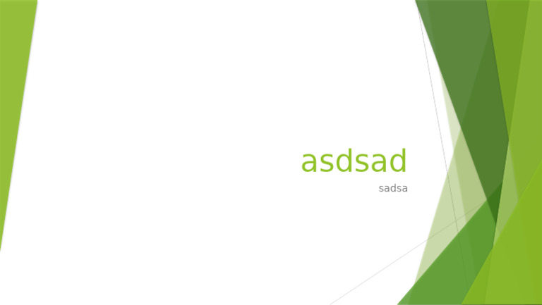 Asdsad: Sadsa | PDF