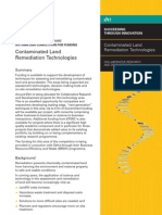 Contaminated Land Remediation Technology