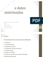 Base de Datos Distribuidas