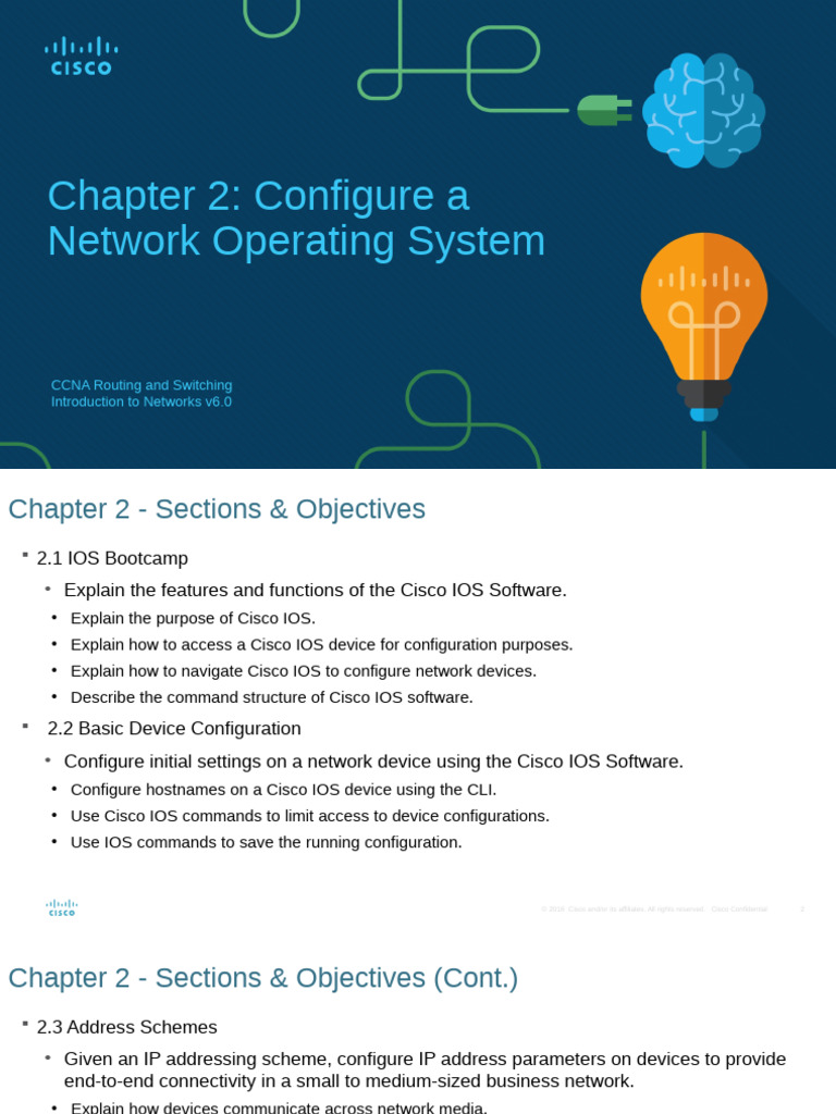 Configure Cisco IOS for Networking | PDF | Ip Address | Internet Protocols