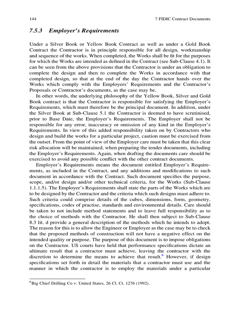 Contractor's Design Obligations | PDF | Specification (Technical ...