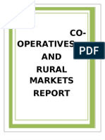 CO-Operatives AND Rural Markets