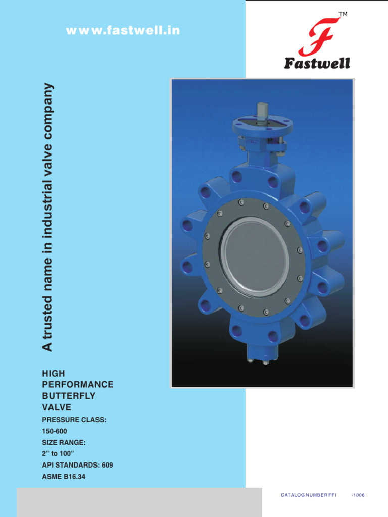 Butterfly Valve Dimensions and Specs | PDF | Valve | Steel