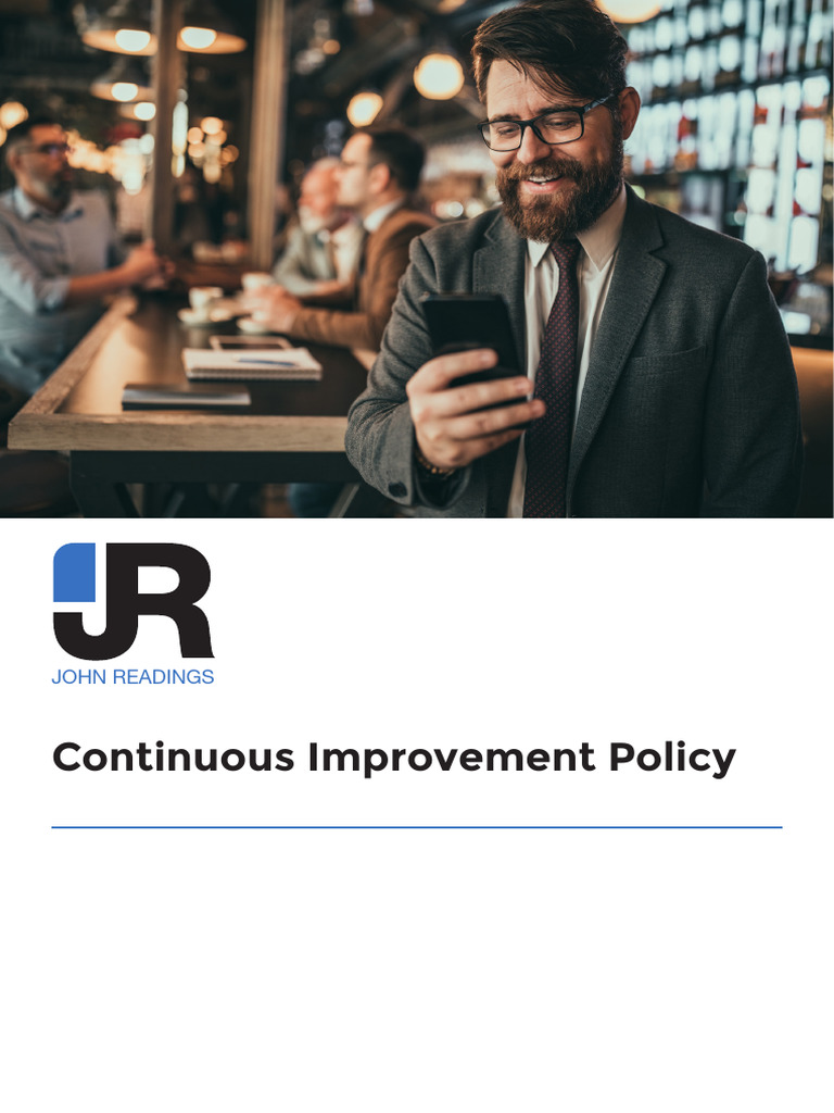 John Readings Continuous Improvement Policy | PDF | Quality Assurance ...