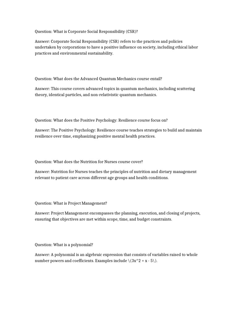 Corporate Social Responsibility Overview | PDF