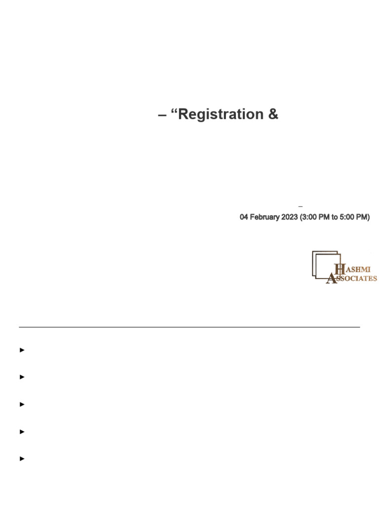 Sales Tax Registration and Filing Guide | PDF | Value Added Tax | Taxes