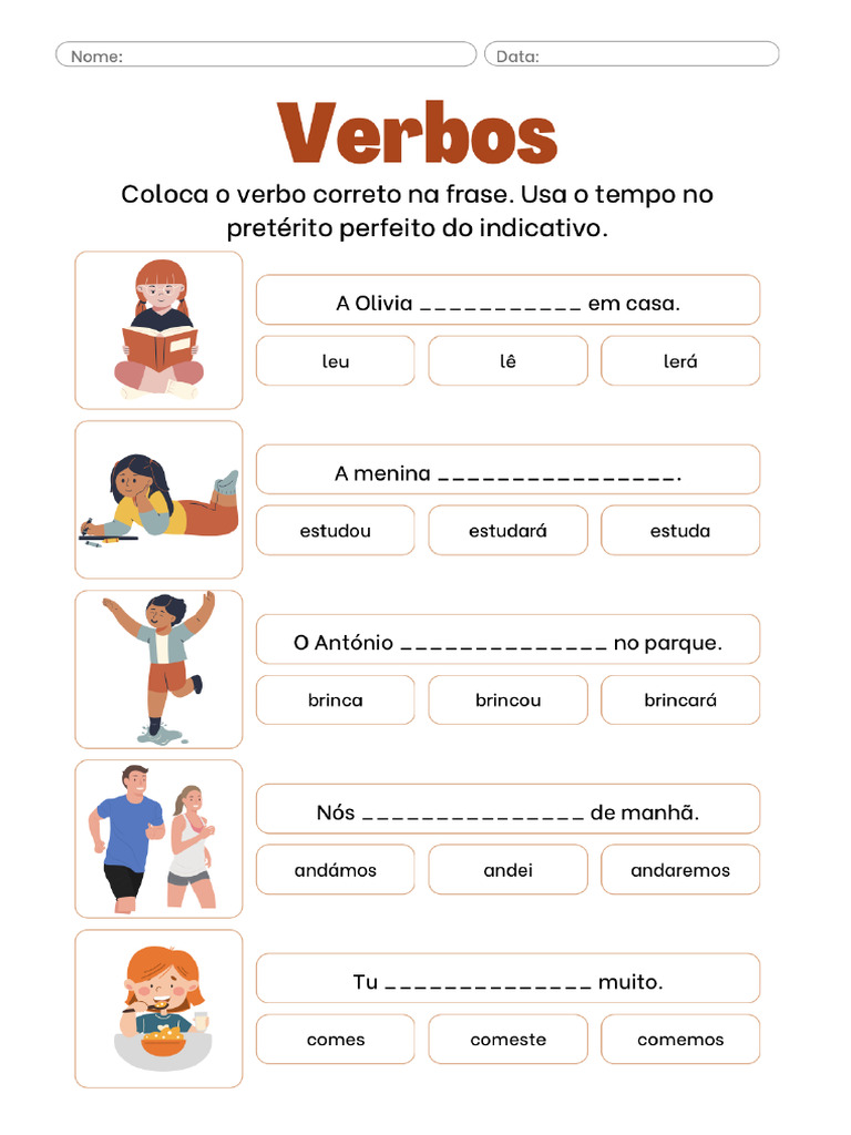 Tempos Verbais 2 | PDF