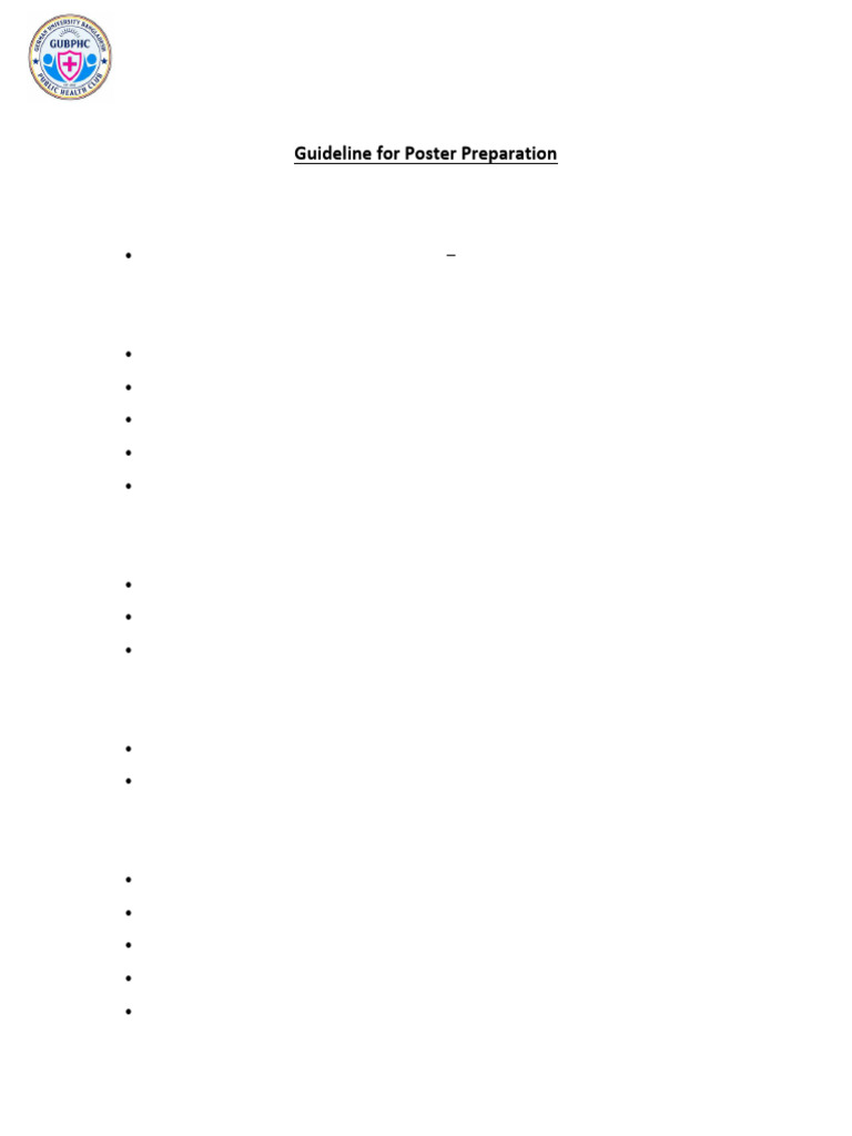 Poster Preparation Guidelines | PDF